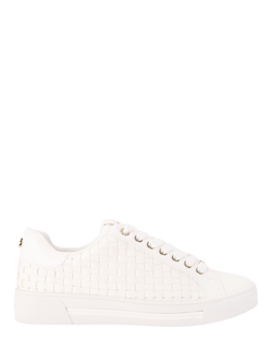 Carvela Daze Weave Trainers, White