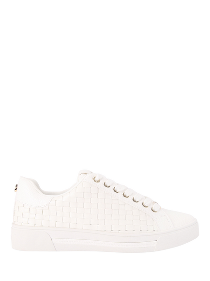 Carvela Daze Weave Trainers, White
