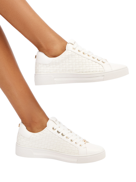 Carvela Daze Weave Trainers - view 2, White