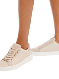 Carvela Daze Weave Trainers, Natural Taupe