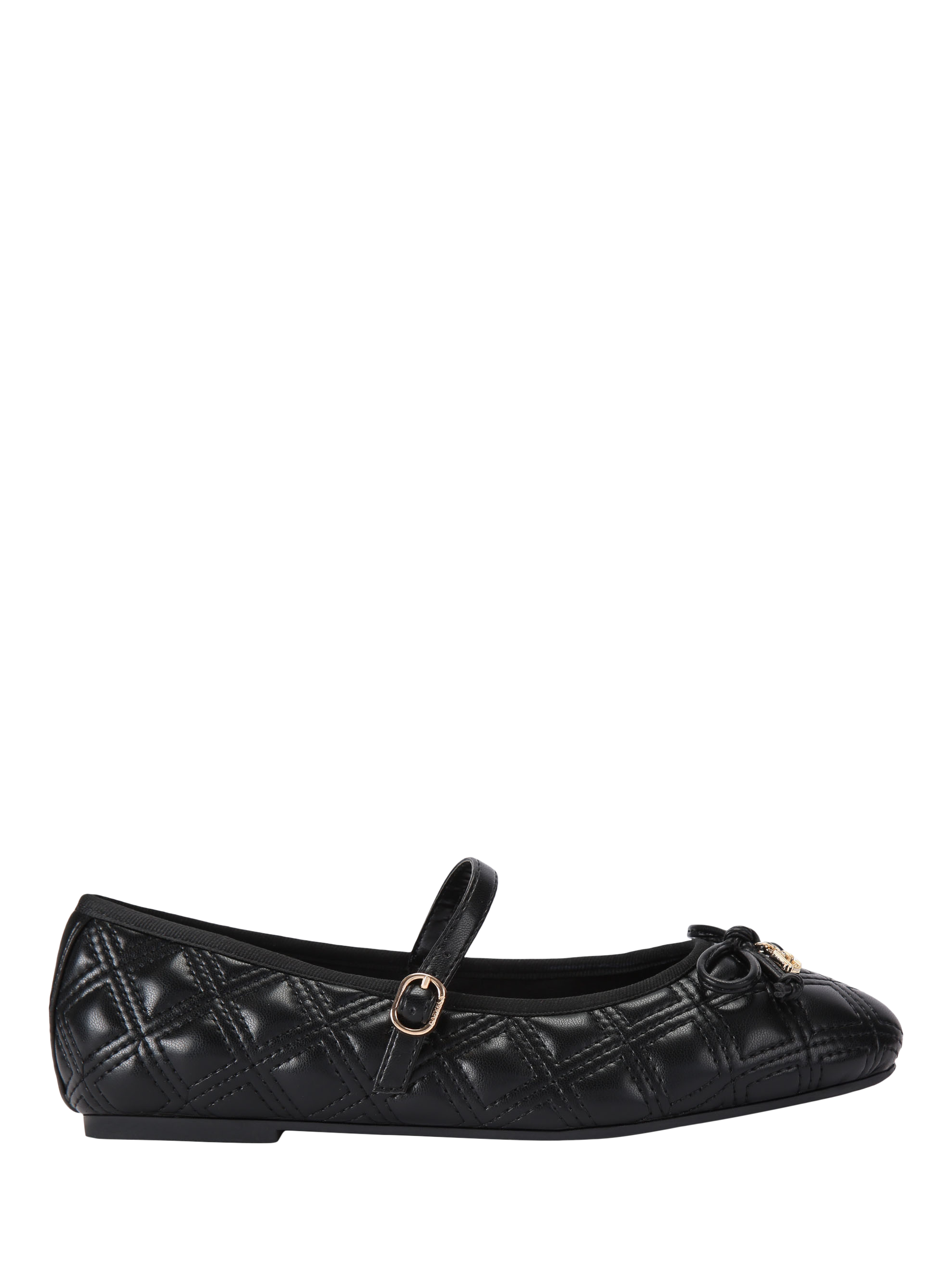 Carvela Diamond Quilted Ballerina Pumps