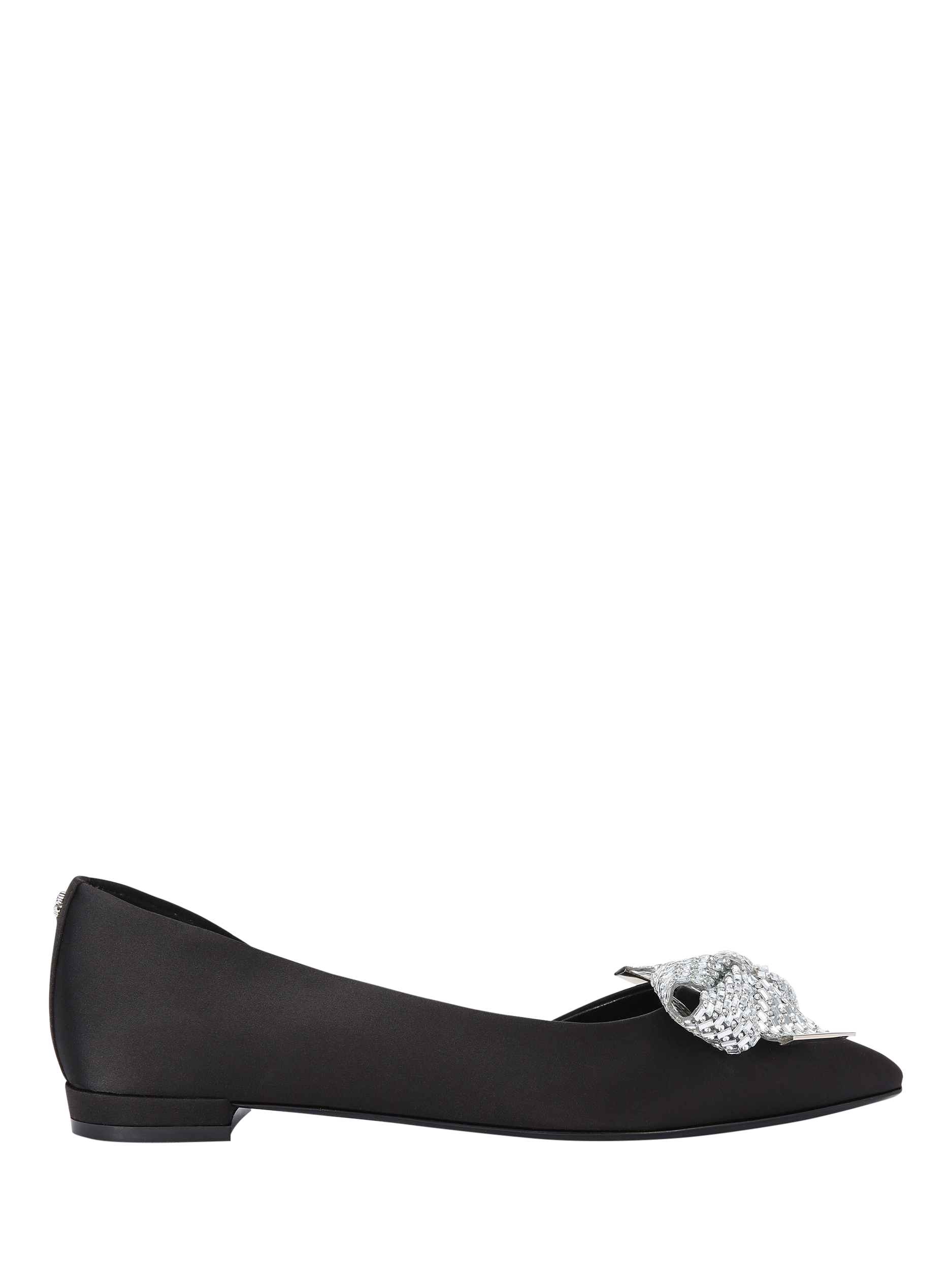 Carvela Regal Bow Ballet Flats, Black