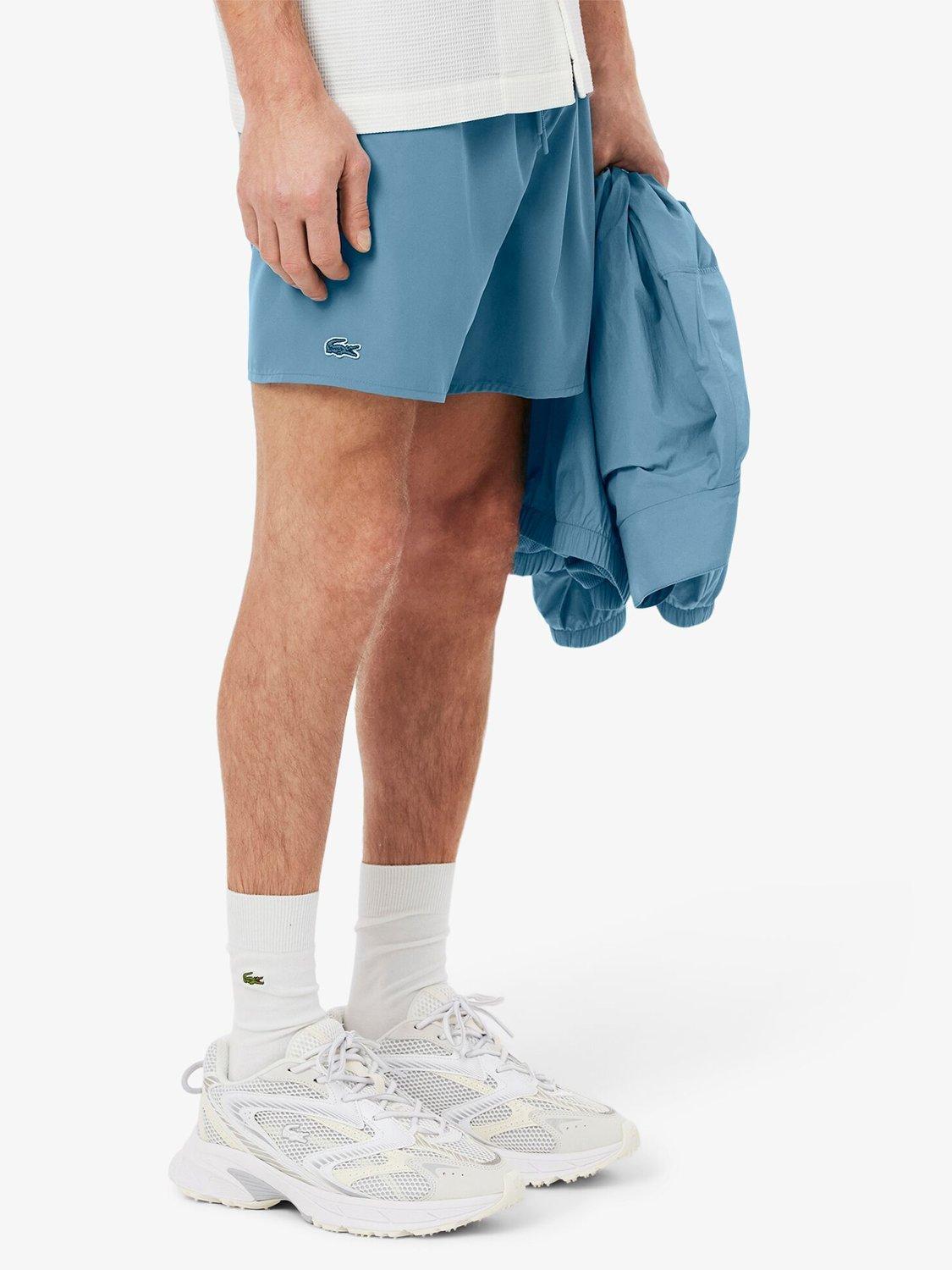 Product image 3 of 5, which shows Lacoste Swim Trunks, Blue Mid, S
