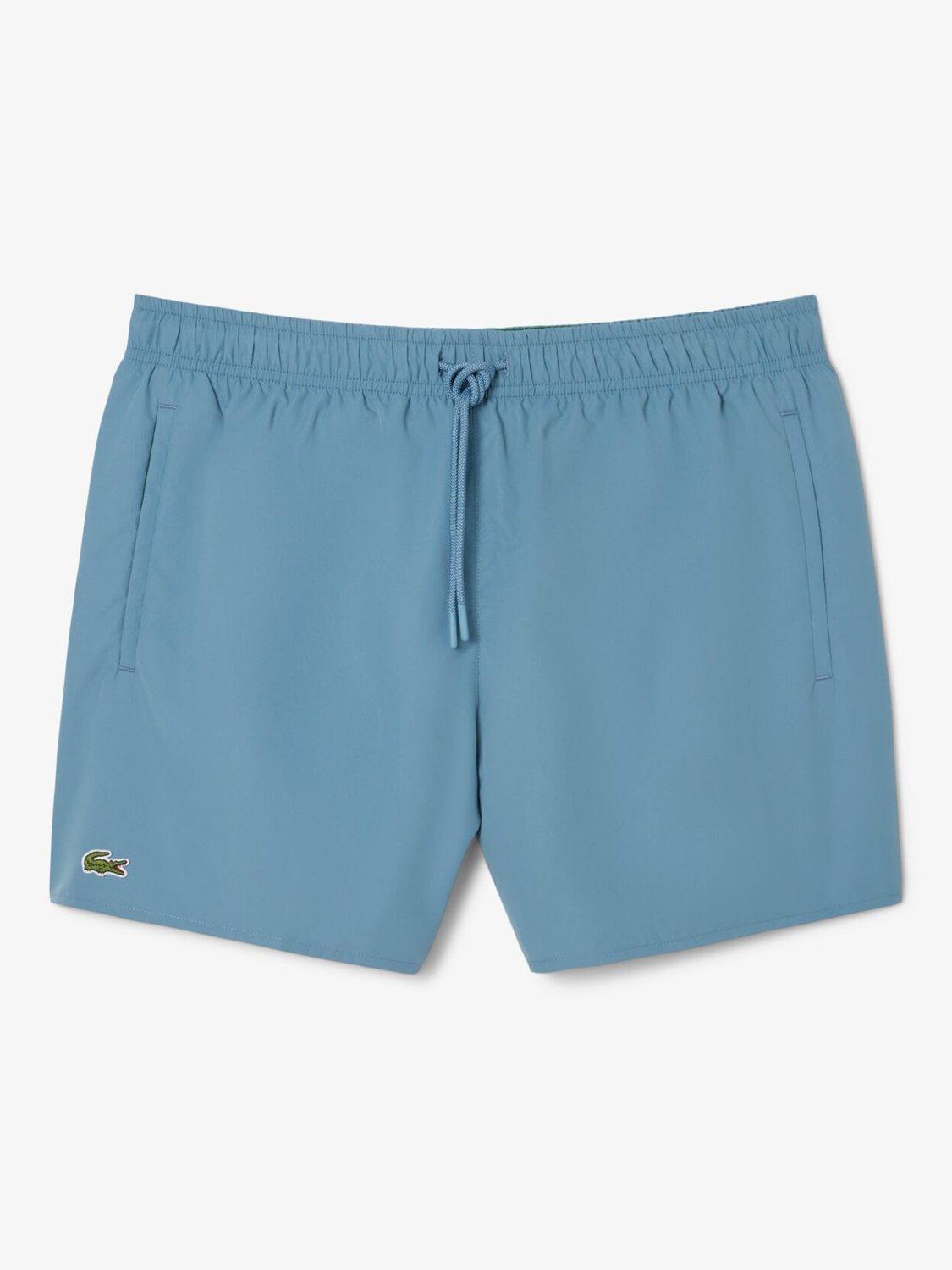 Product image 5 of 5, which shows Lacoste Swim Trunks, Blue Mid, S