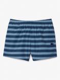 Lacoste Stripe Ombre Swim Trunks, Blue Mid