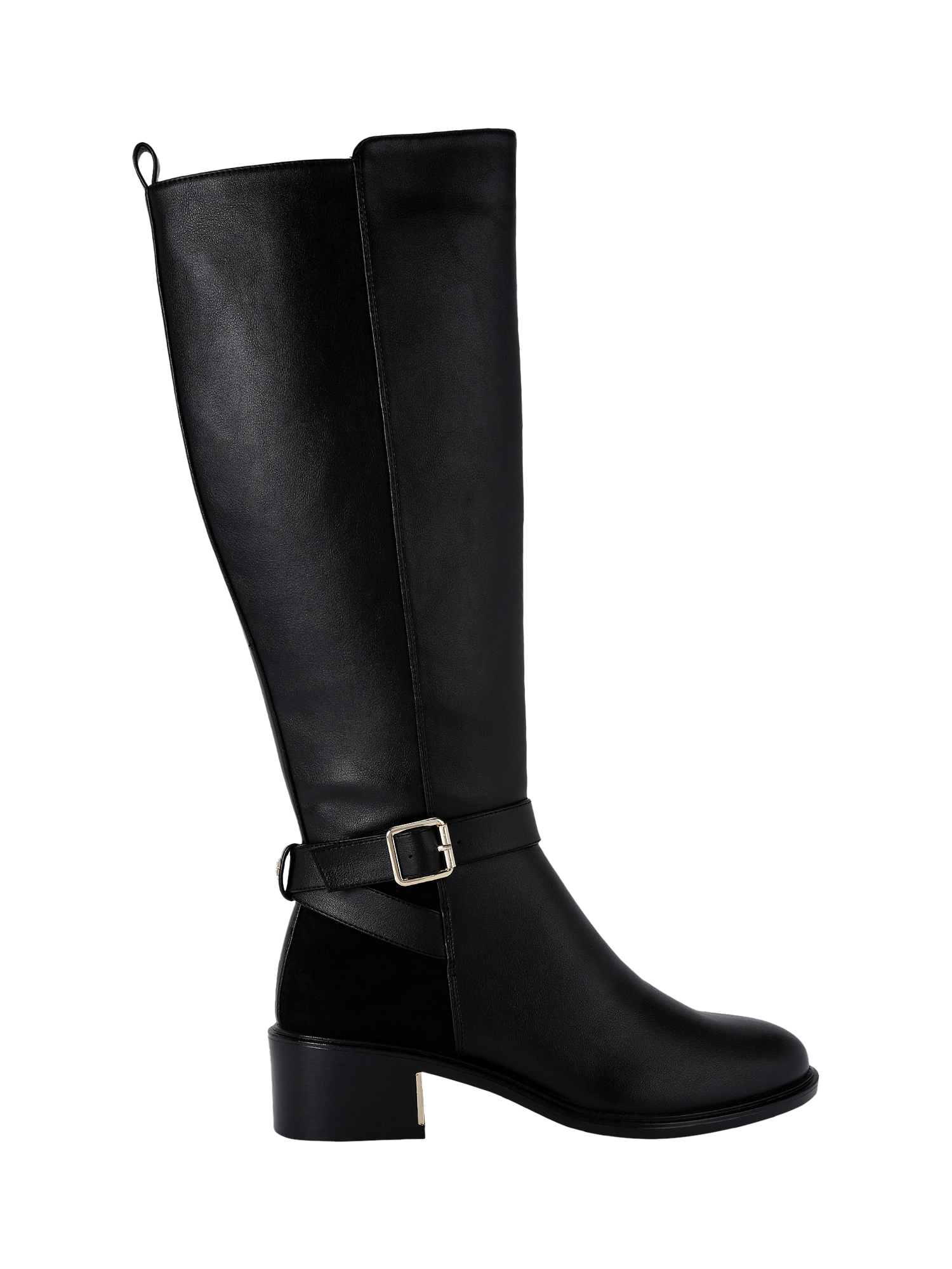 Product image 1 of 5, which shows KG Kurt Geiger Helen Knee High Boots, Black, 3
