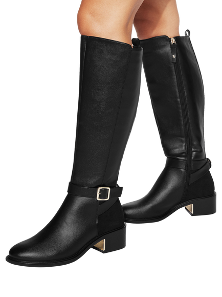 KG Kurt Geiger Helen Knee High Boots, Black - view 2, Black
