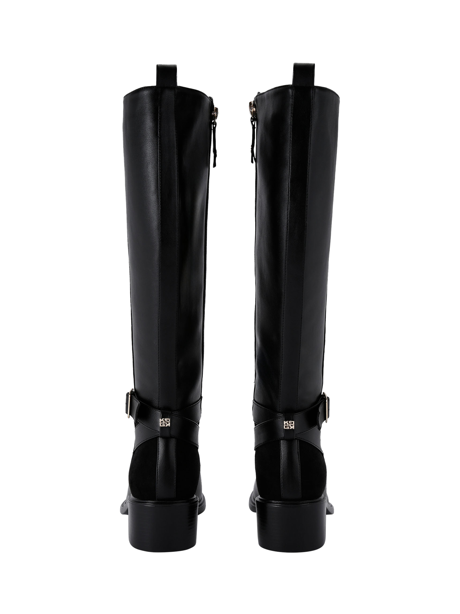 Product image 4 of 5, which shows KG Kurt Geiger Helen Knee High Boots, Black, 3