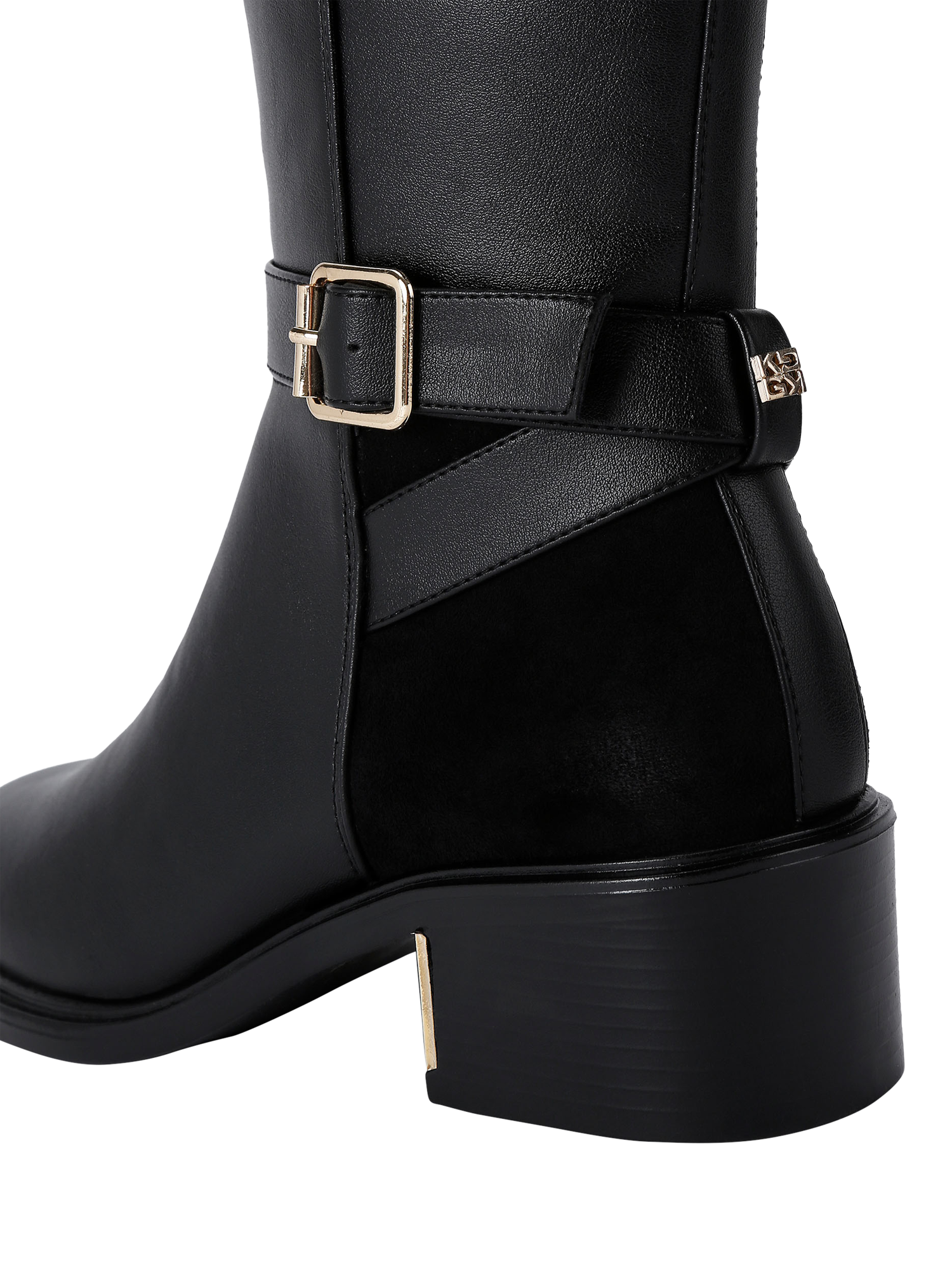 Product image 5 of 5, which shows KG Kurt Geiger Helen Knee High Boots, Black, 3