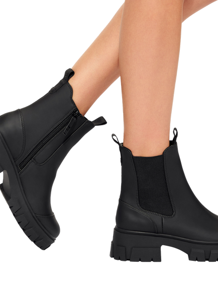 KG Kurt Geiger Holly Chunky Chelsea Boots, Black - view 2, Black