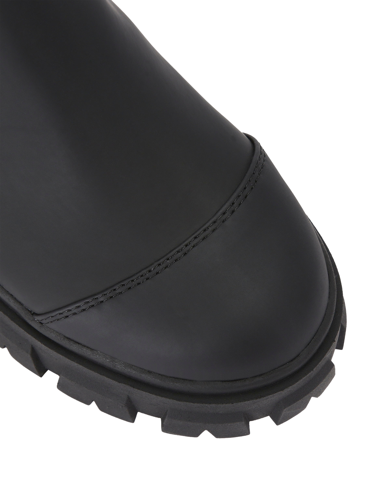 Product image 6 of 6, which shows KG Kurt Geiger Holly Chunky Chelsea Boots, Black, 3