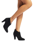 KG Kurt Geiger Soul Suede Pointed Shoe Boots, Black, Black
