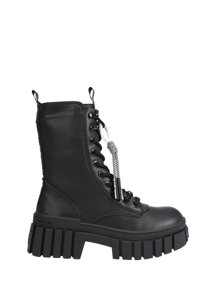 KG Kurt Geiger Tegan Chunky Boots, Black, Black