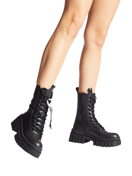 KG Kurt Geiger Tegan Chunky Boots, Black - view 2, Black