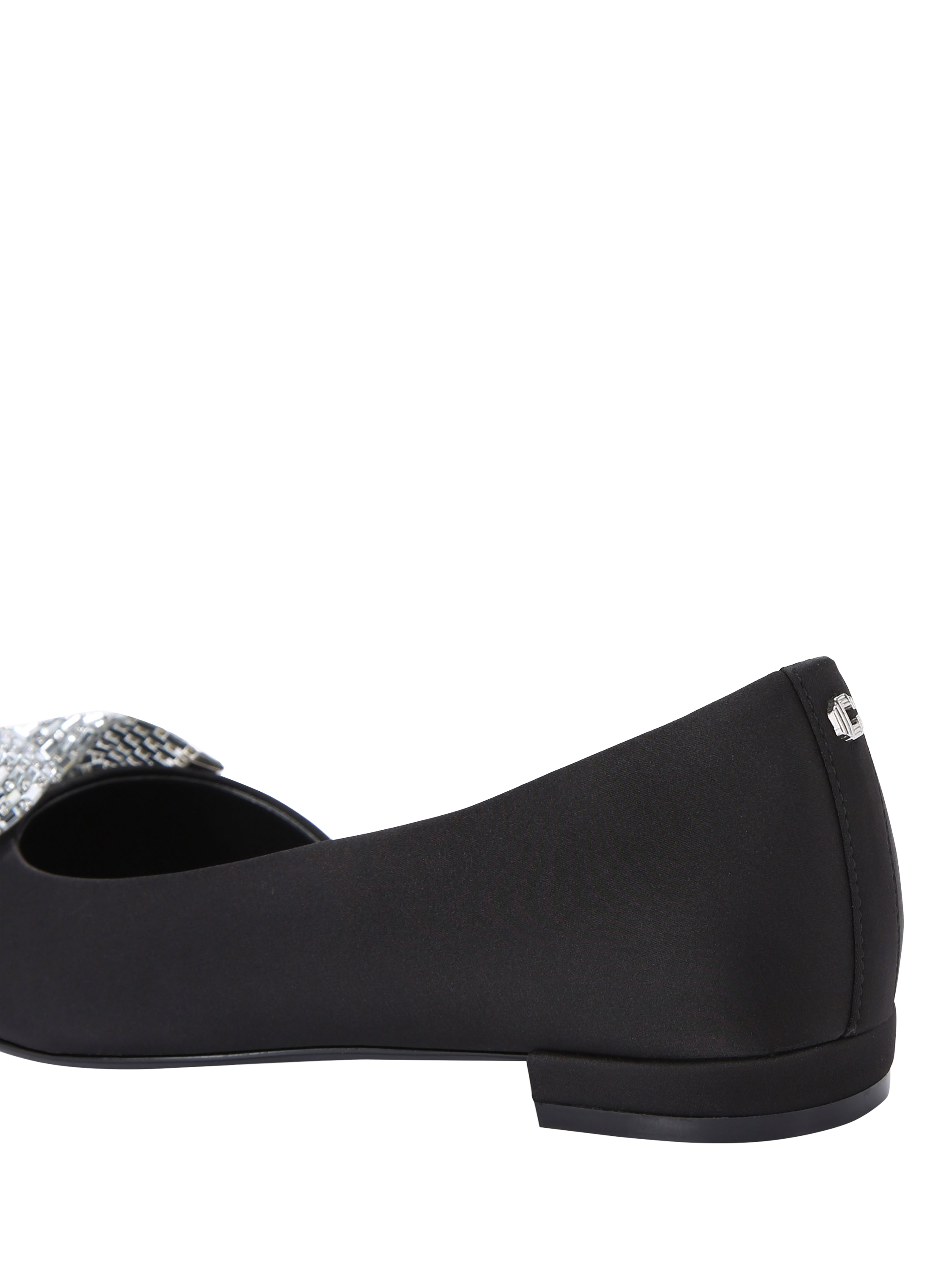 Product image 4 of 5, which shows KG Kurt Geiger Tegan Chunky Sock Ankle Boots, Black, 3