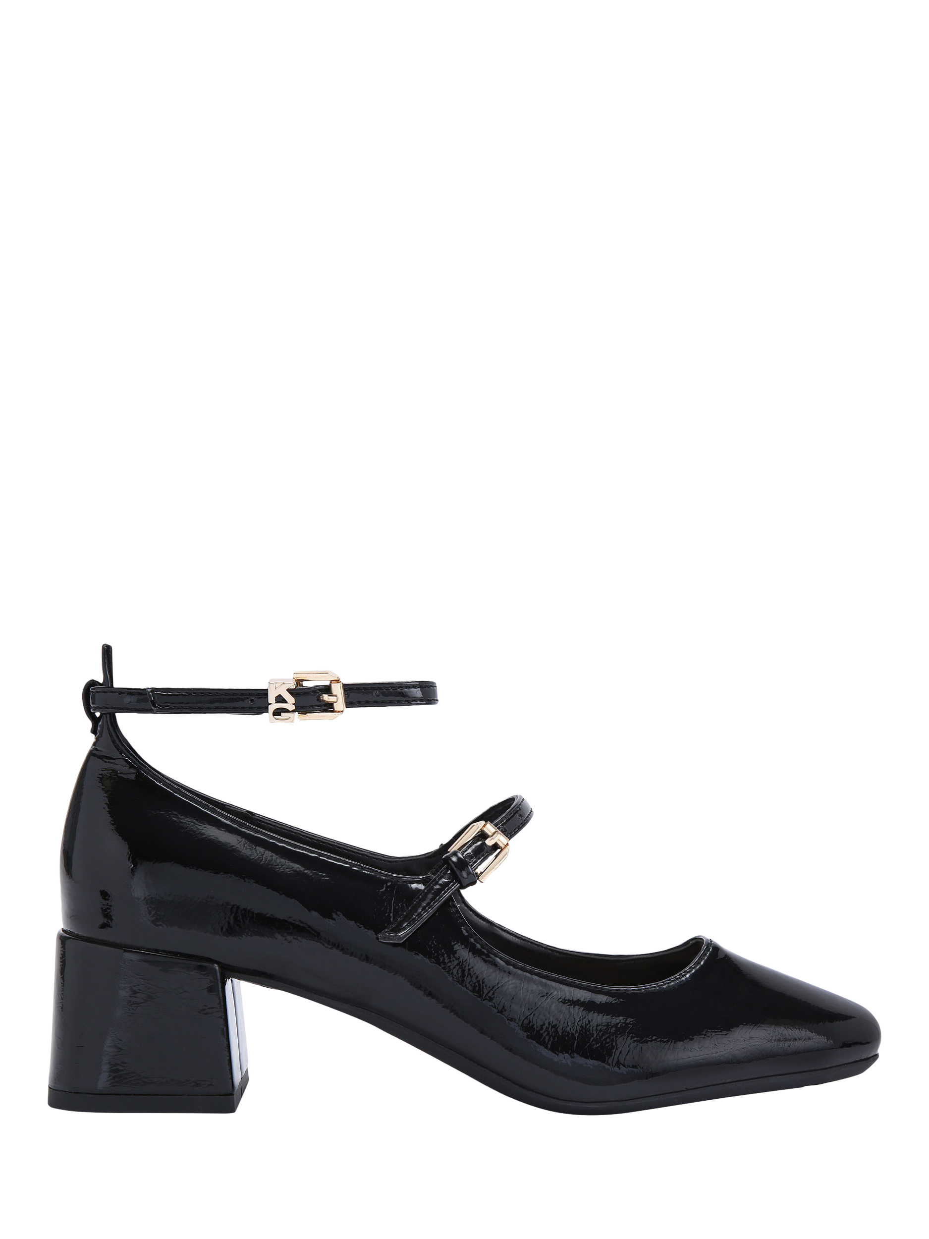 KG Kurt Geiger Adelaide Mary Jane Court Shoes, Black