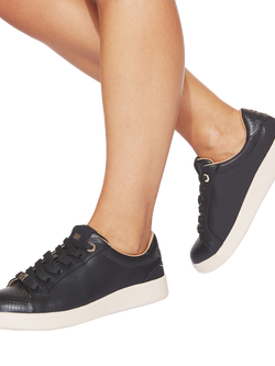 KG Kurt Geiger Eliza Lace Up Trainers, Black - view 2, Black