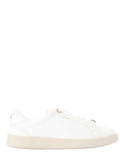 KG Kurt Geiger Eliza Lace Up Trainers, White, White