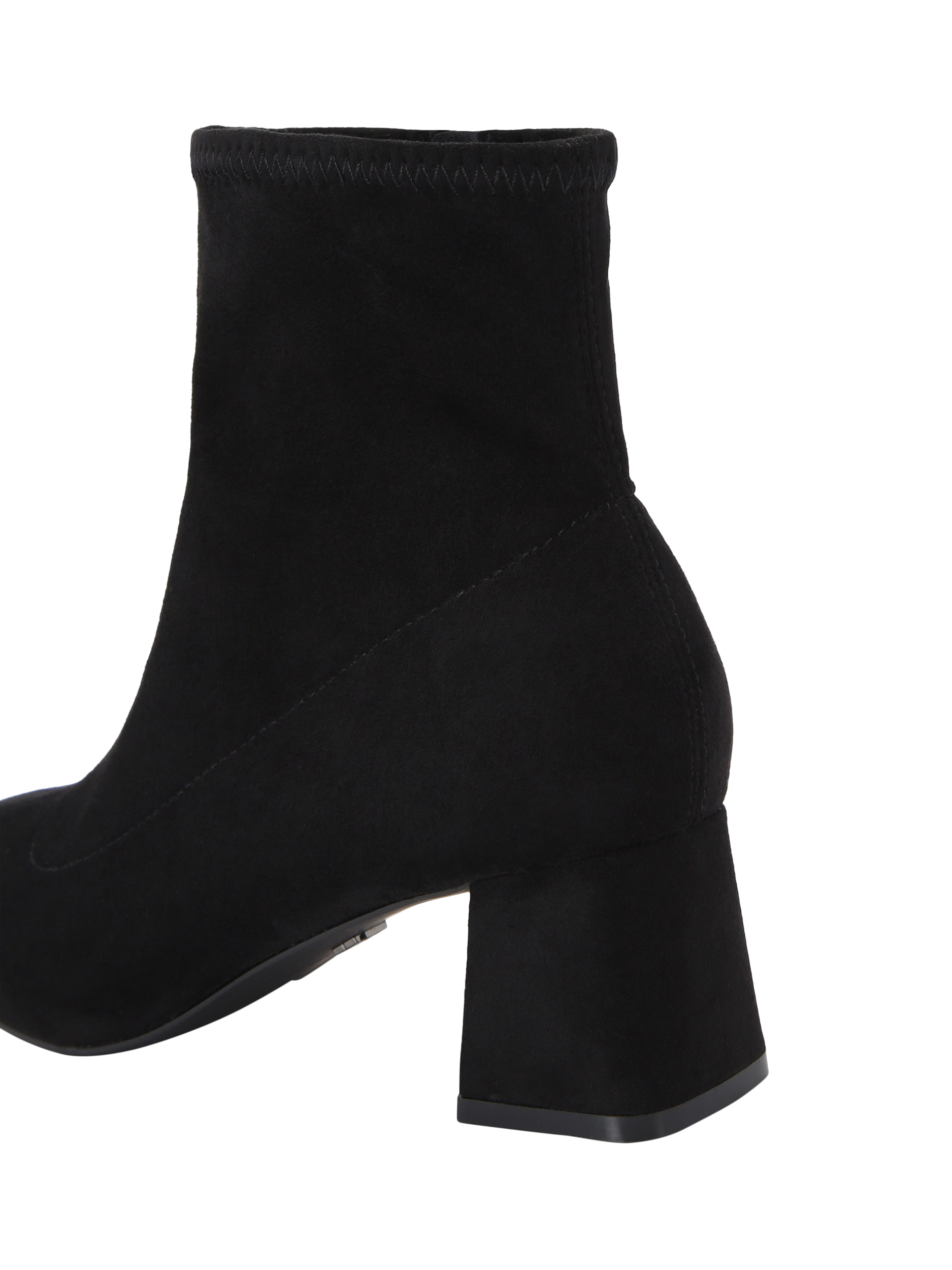 Product image 4 of 5, which shows KG Kurt Geiger Storm Microsuede Ankle Boots, Black, 3