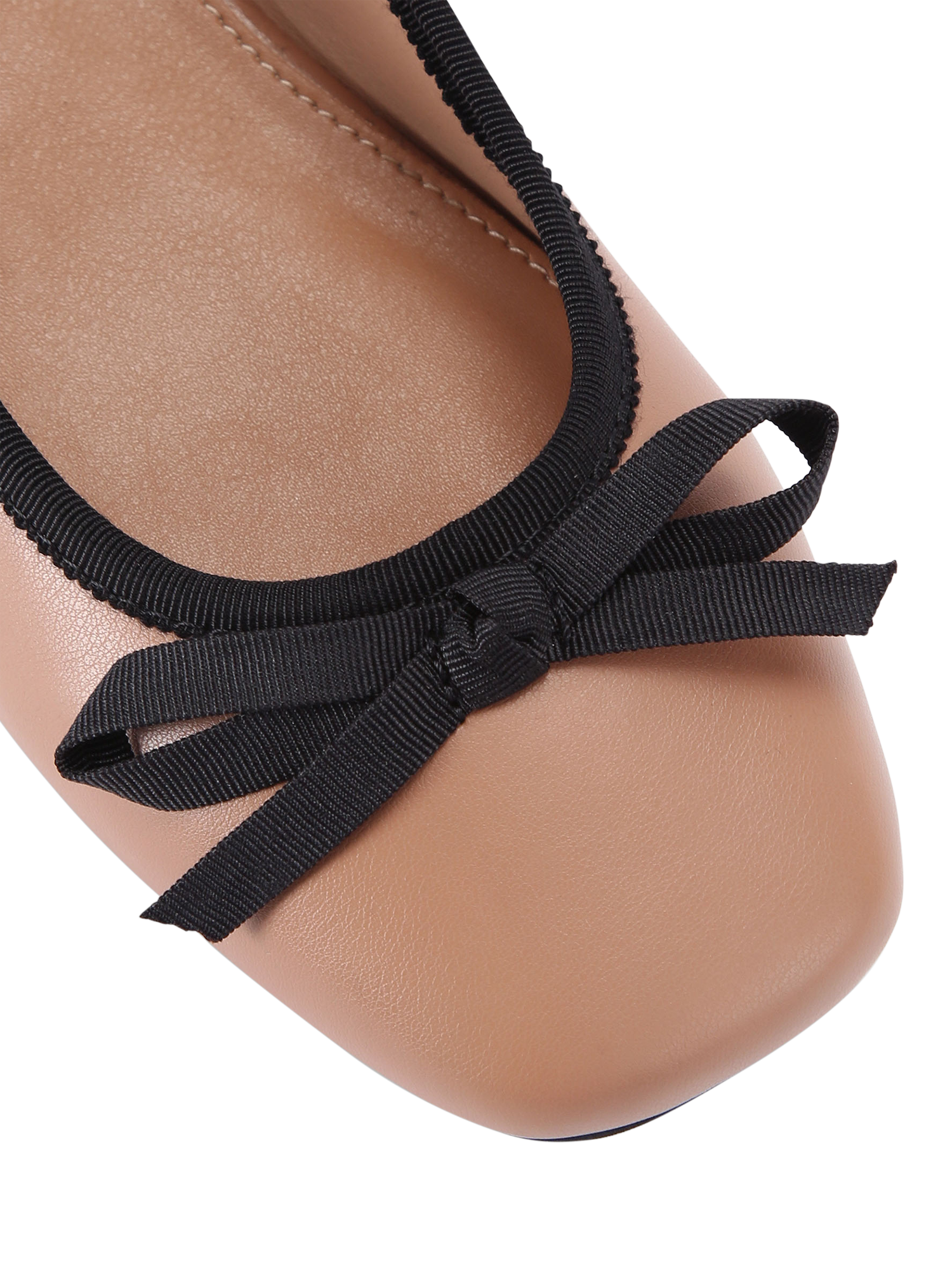 Product image 5 of 5, which shows KG Kurt Geiger Marvyn Ballerina Pumps, Brown Camel, 3