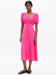 THE KOOPLES Robe Silk Midi Tea Dress