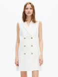 THE KOOPLES Short Tailored Dress, White