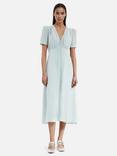 THE KOOPLES Robe Silk Midi Tea Dress