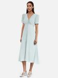 THE KOOPLES Robe Silk Midi Tea Dress