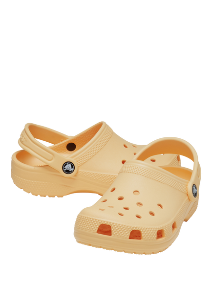 Crocs Kids' Classic Croc Clogs, Golden Hour - view 2, Golden Hour