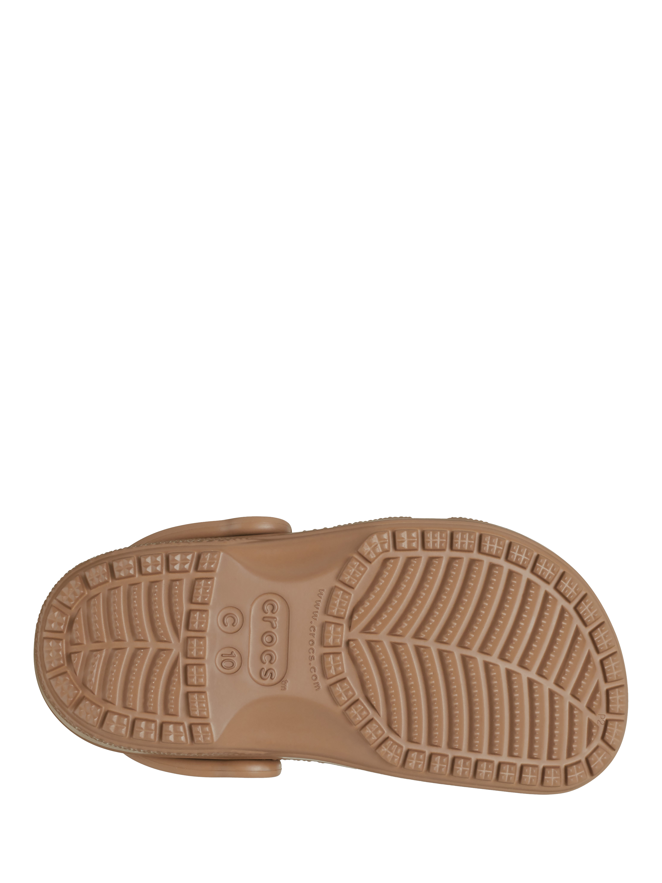Product image 6 of 6, which shows Crocs Kids' Classic Croc Clogs, Milk Chocolate, 4 Jnr