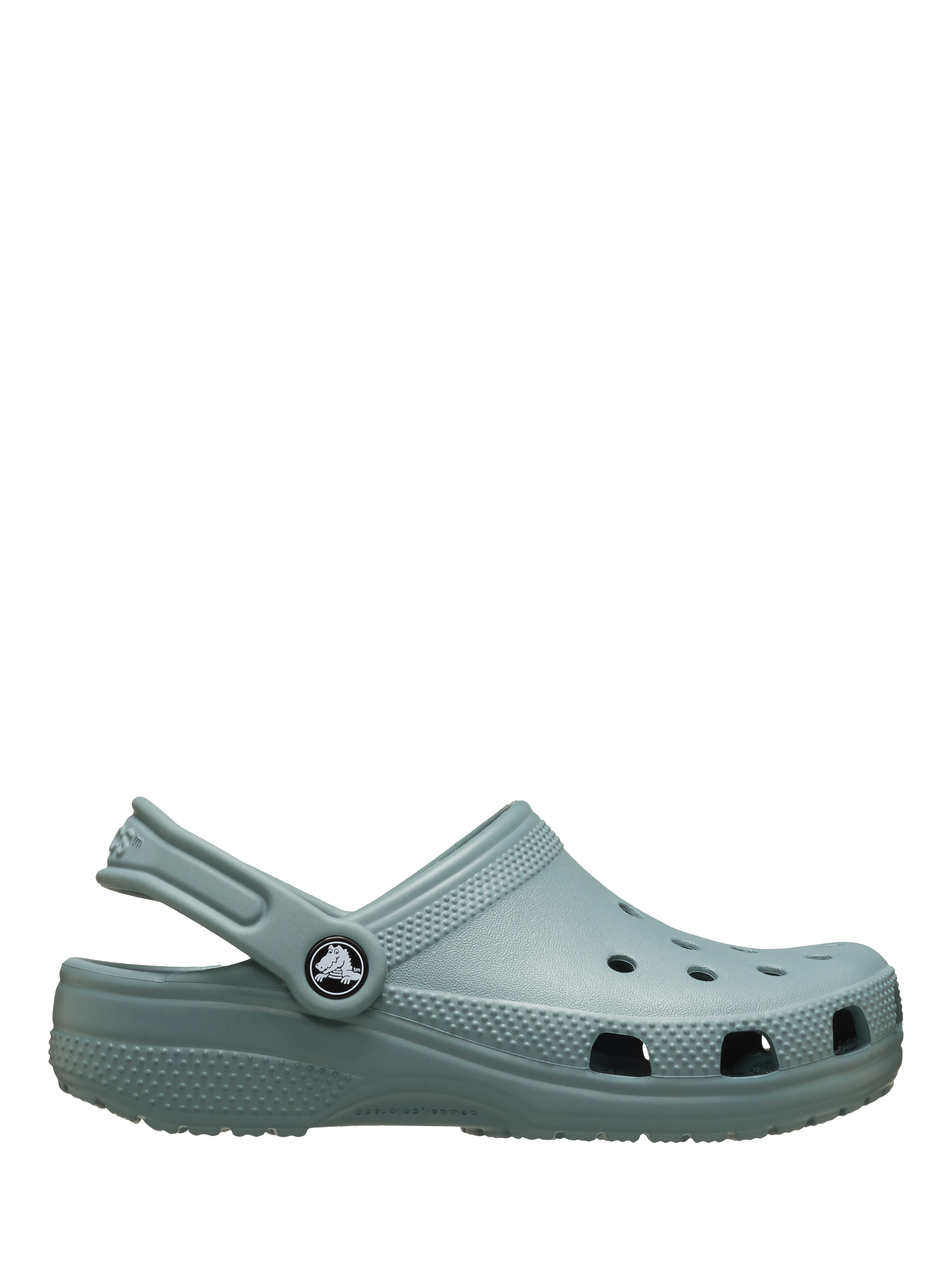 Product image 1 of 6, which shows Crocs Kids' Classic Croc Clogs, Pond, 4 Jnr