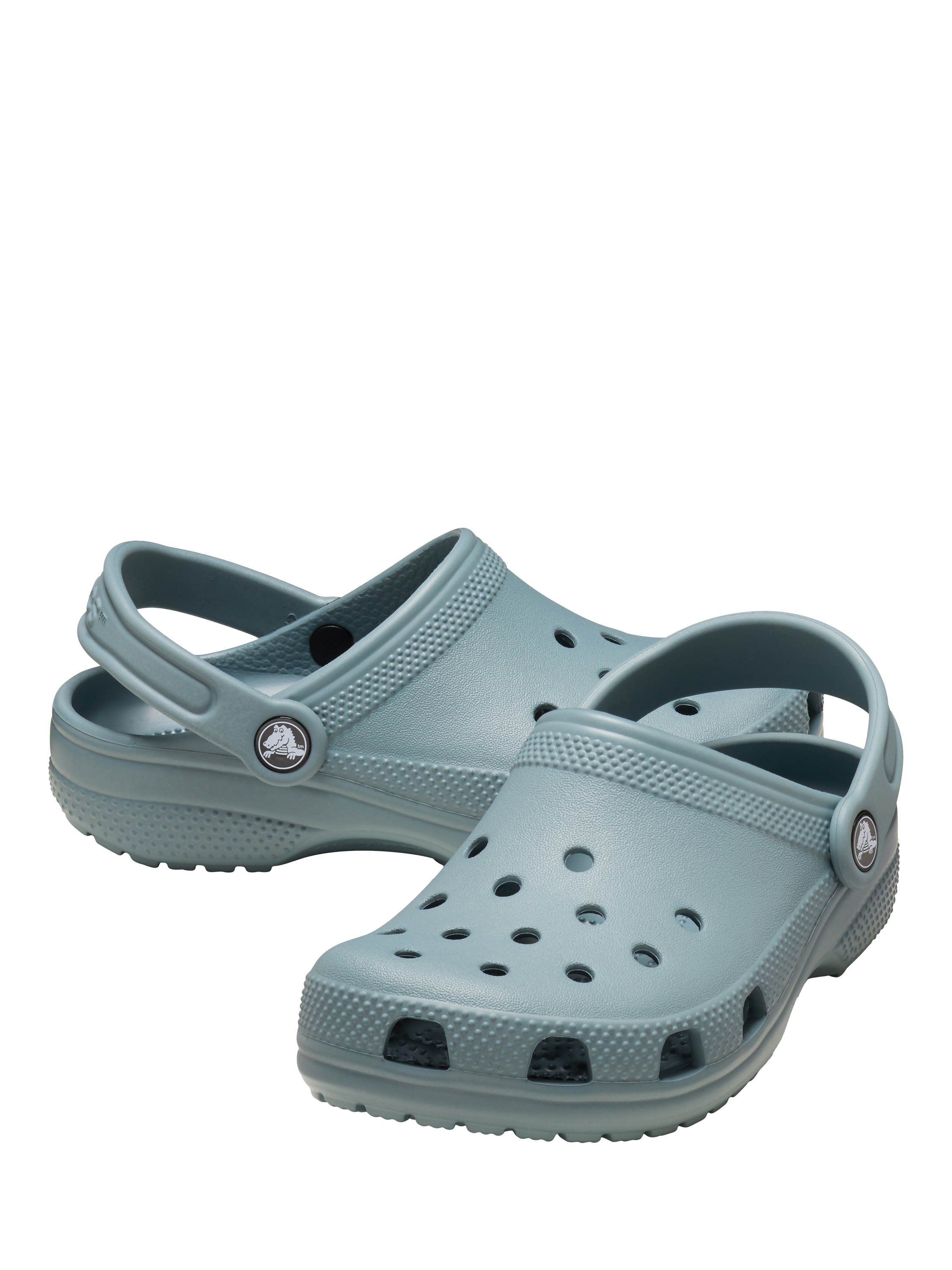 Product image 2 of 6, which shows Crocs Kids' Classic Croc Clogs, Pond, 4 Jnr