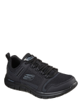 Skechers Track Knockhill Lace Up Trainers, Black