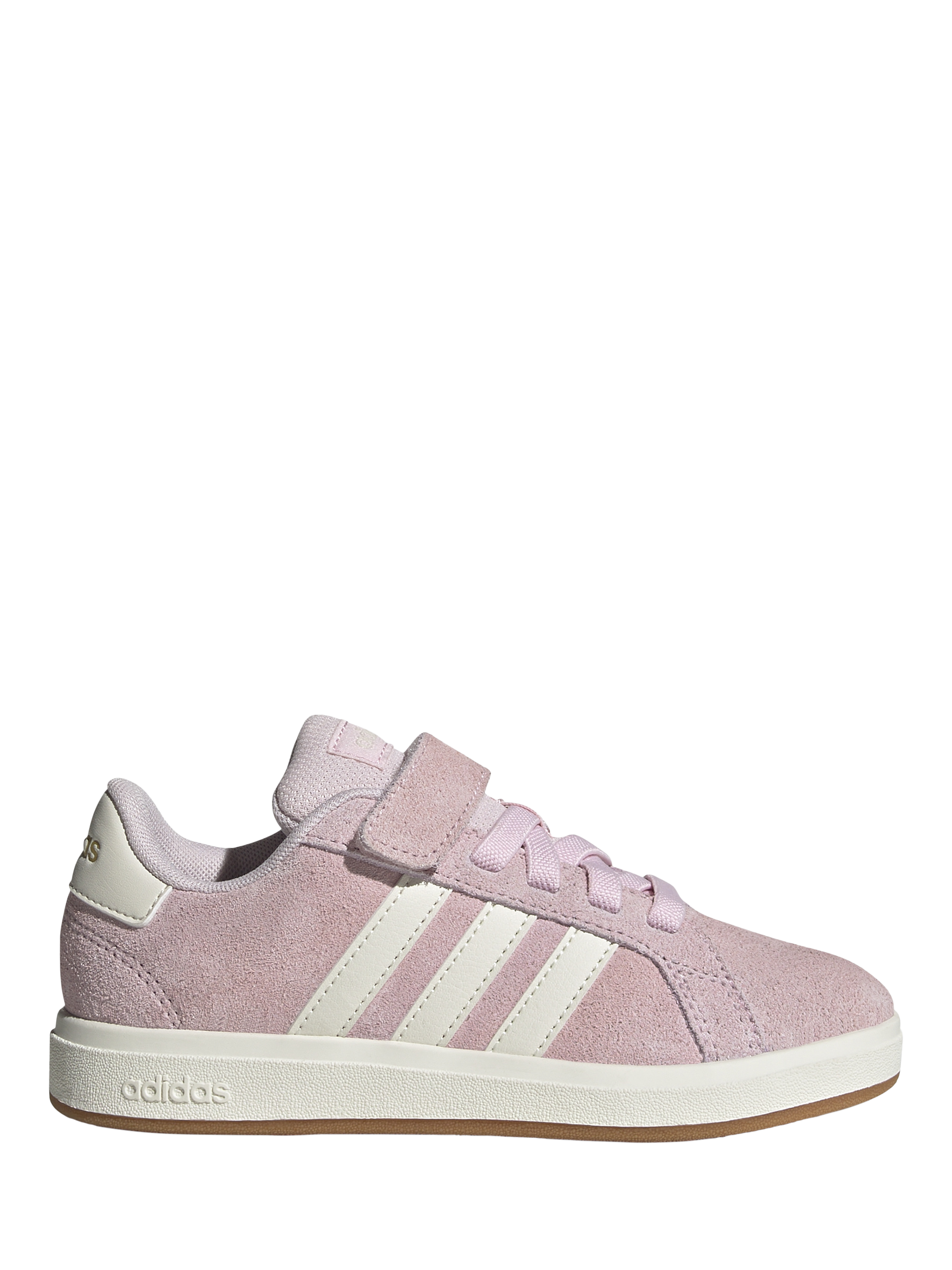 Product image 1 of 5, which shows adidas Kids' Grand Court 00s Shoes, Pink/Off White, 10 Jnr