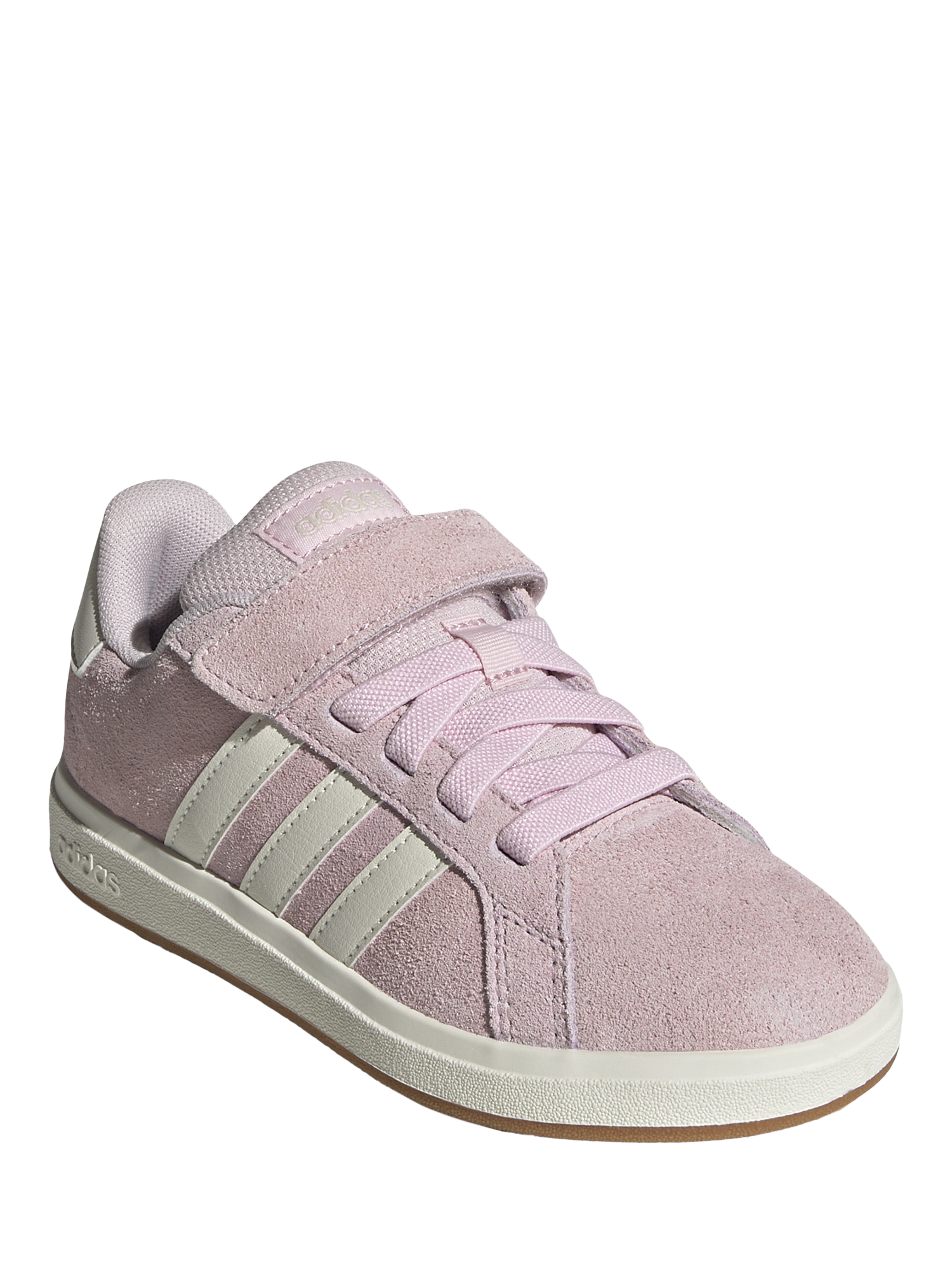 Product image 4 of 5, which shows adidas Kids' Grand Court 00s Shoes, Pink/Off White, 10 Jnr