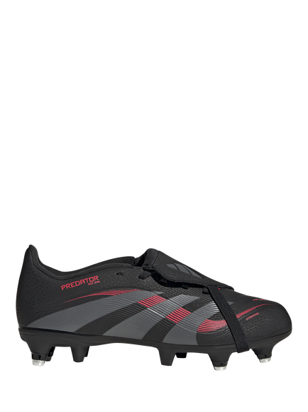 adidas Kids' Predator League Football Boots, Black/Grey, Black/Grey