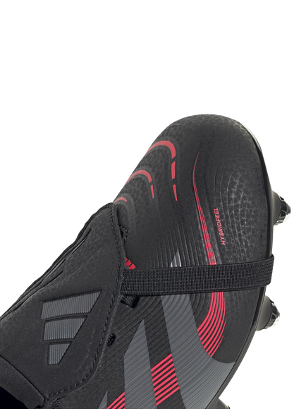 adidas Kids' Predator League Football Boots, Black/Grey - view 2, Black/Grey