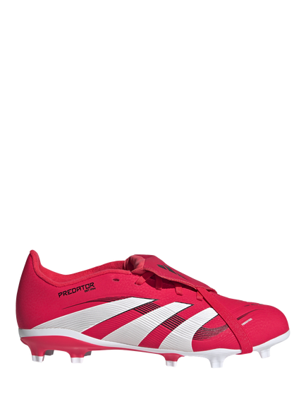 adidas Kids' Predator League Football Boots, Red/White, Red/White
