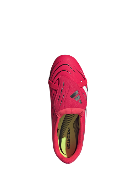adidas Kids' Predator League Football Boots, Red/White - view 2, Red/White