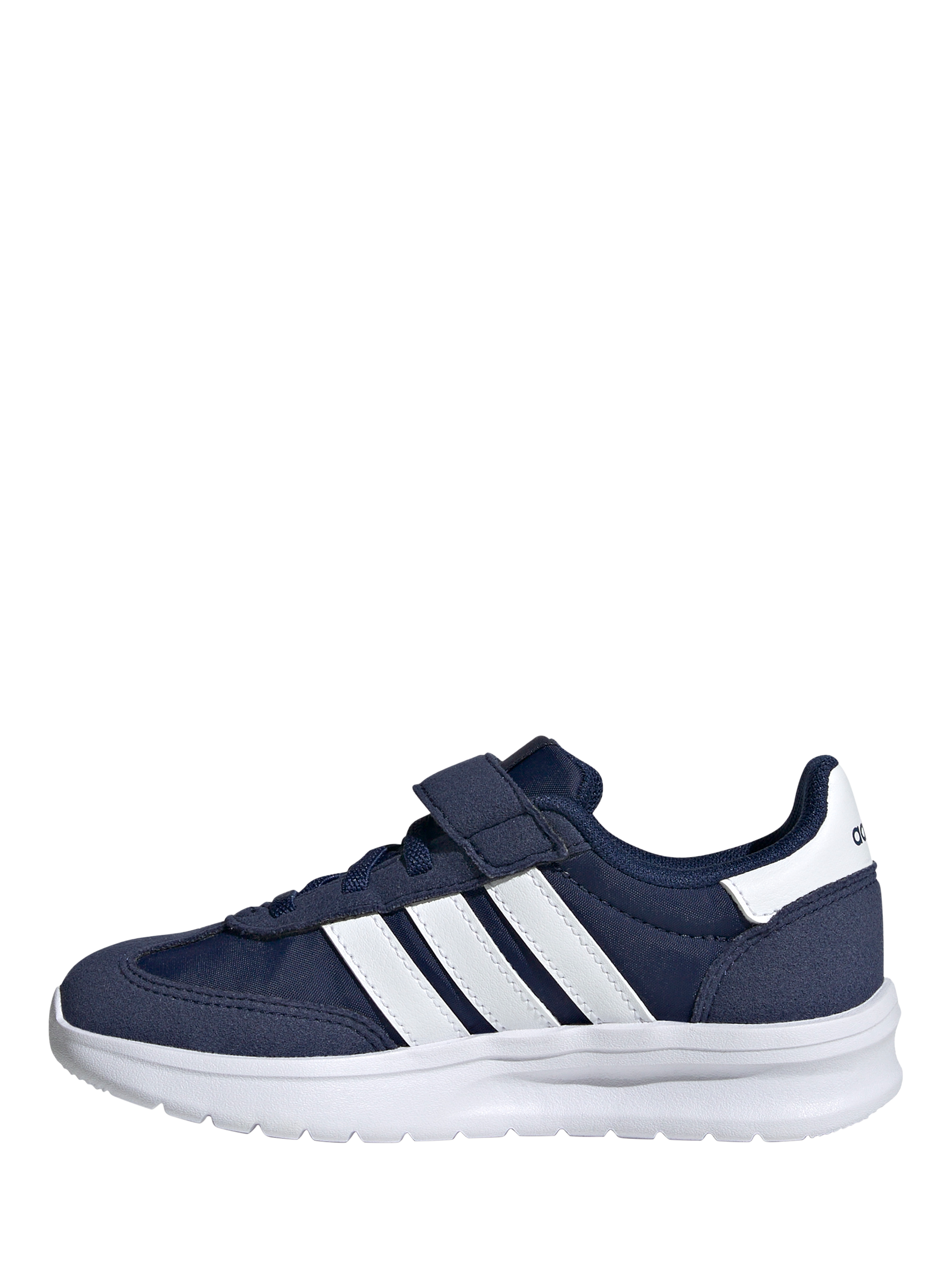 Product image 4 of 5, which shows adidas Kids' Run 70s Trainers, Navy/White, 1