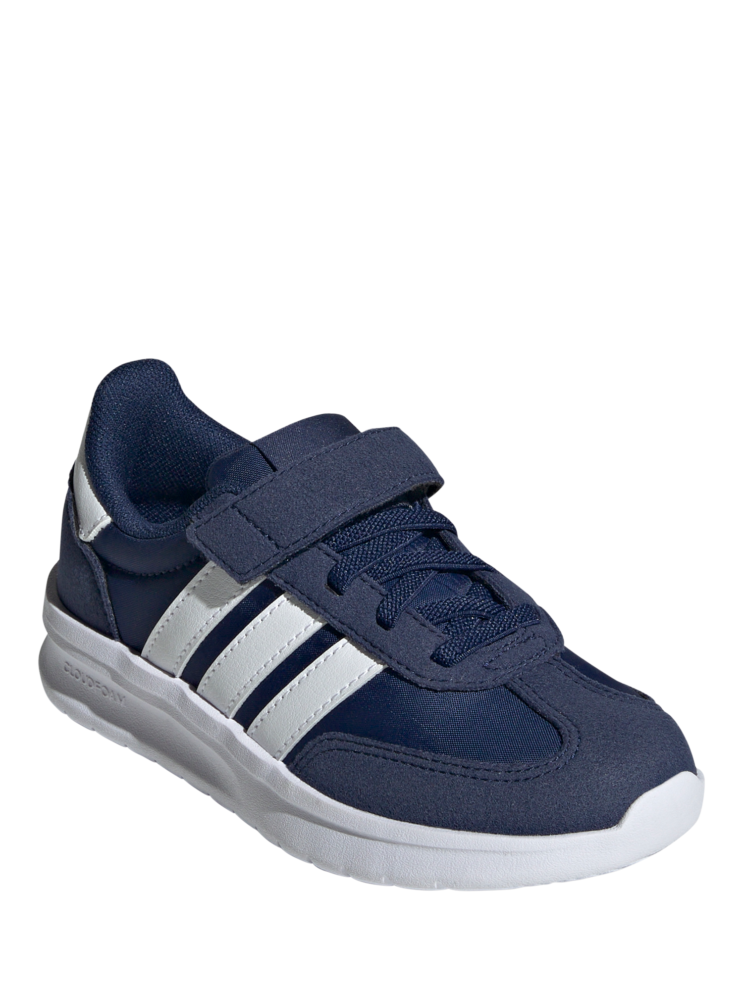 Product image 5 of 5, which shows adidas Kids' Run 70s Trainers, Navy/White, 1