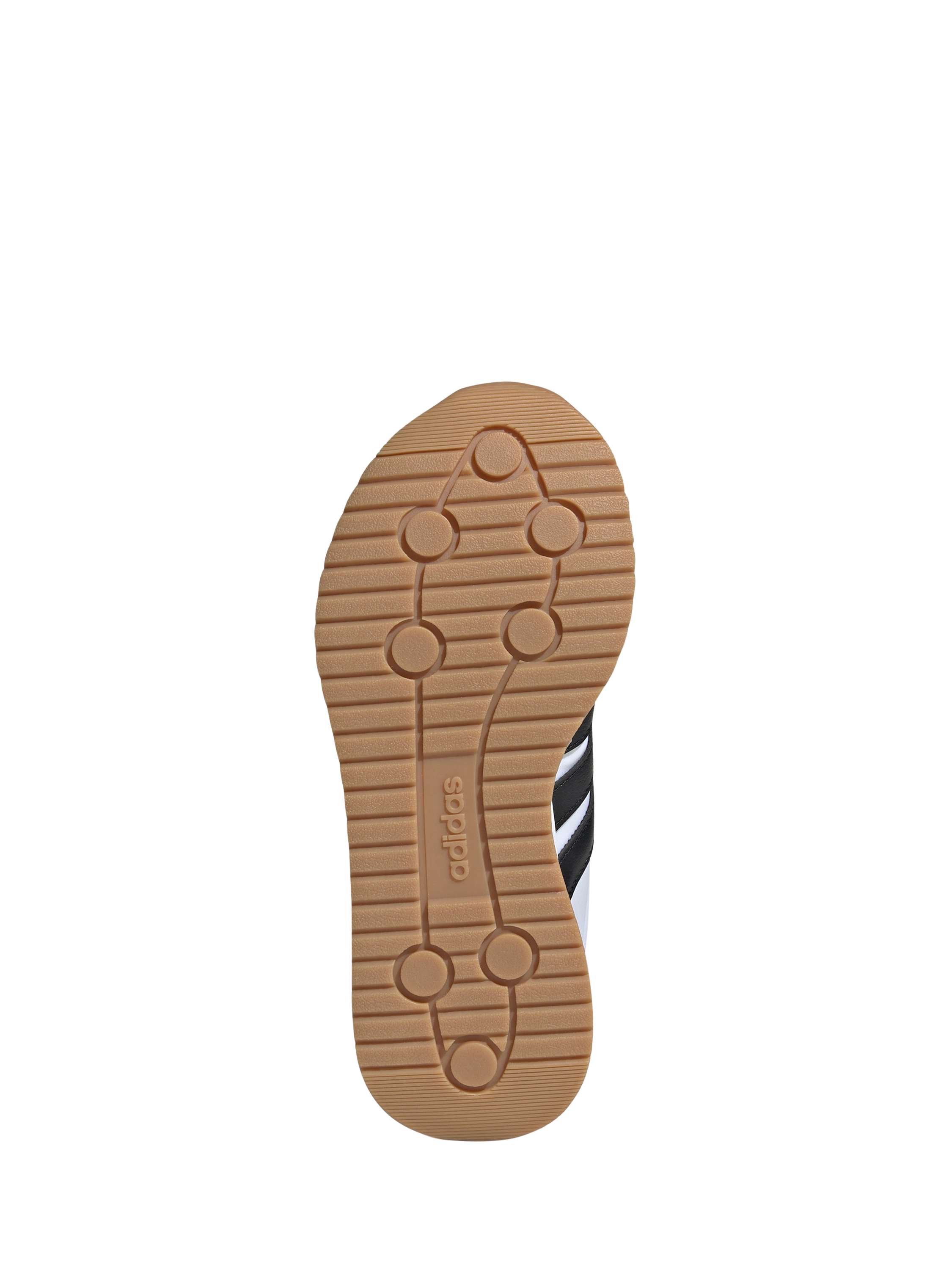 Product image 3 of 5, which shows adidas Kids' Run 70s Trainers, Grey/Black, 3