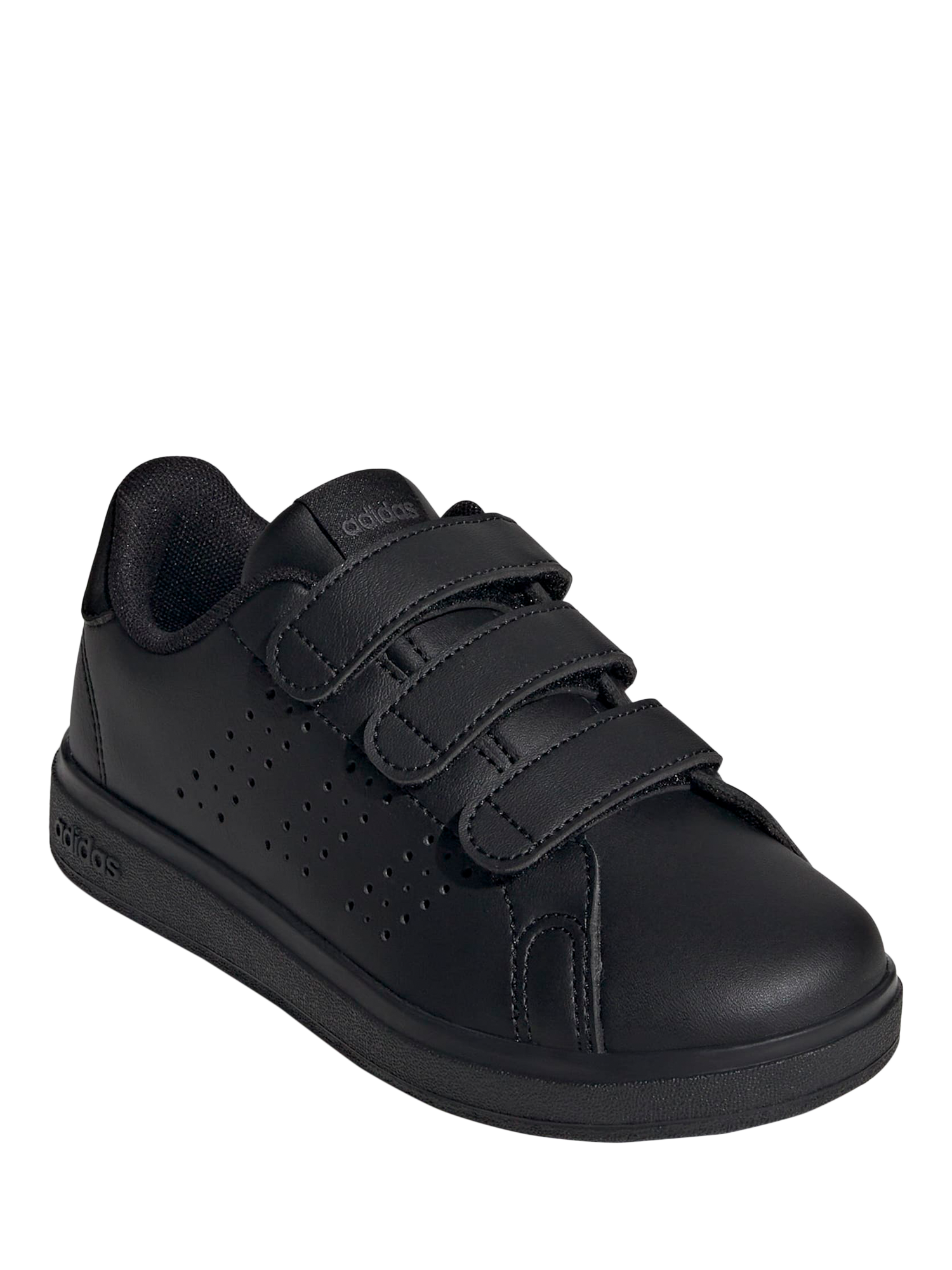 Product image 2 of 5, which shows adidas Kids' Advantage Riptape Trainers, Black, 10 Jnr