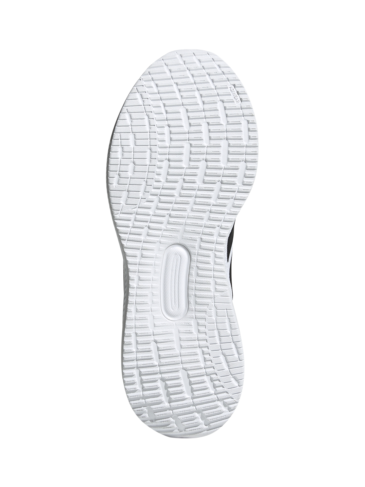 Product image 4 of 5, which shows adidas Kids' Falcon Running Shoes, White/Black, 3
