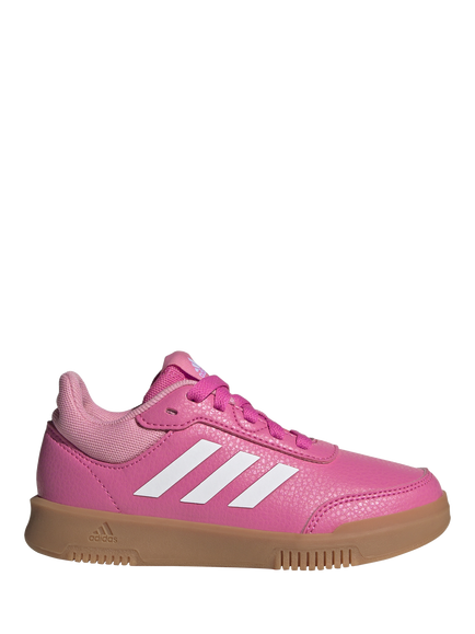 adidas Kids' Tensaur Sports Lace-Up Trainers, Magenta/White, Magenta/White