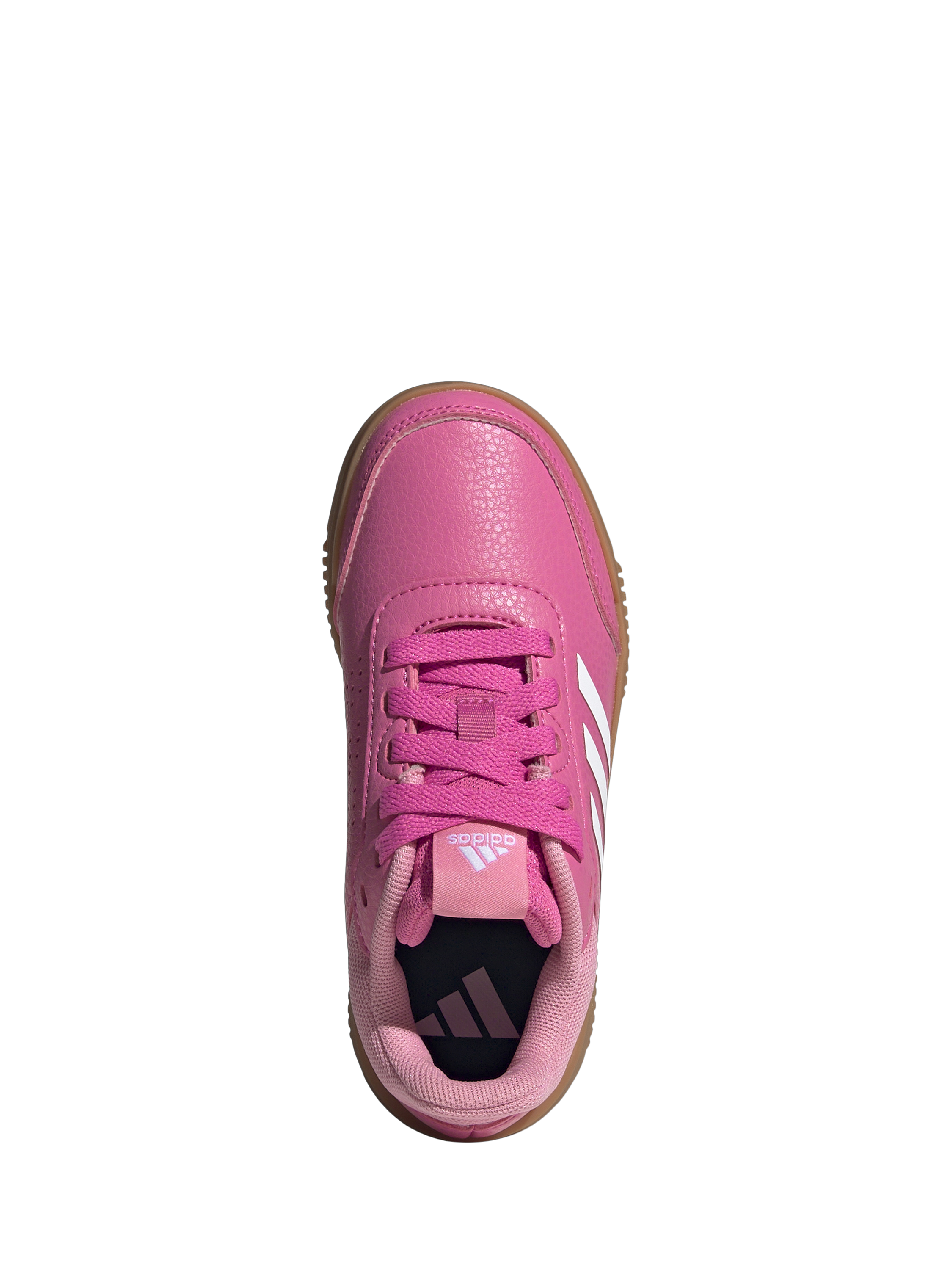 Product image 3 of 5, which shows adidas Kids' Tensaur Sports Lace-Up Trainers, Magenta/White, 3