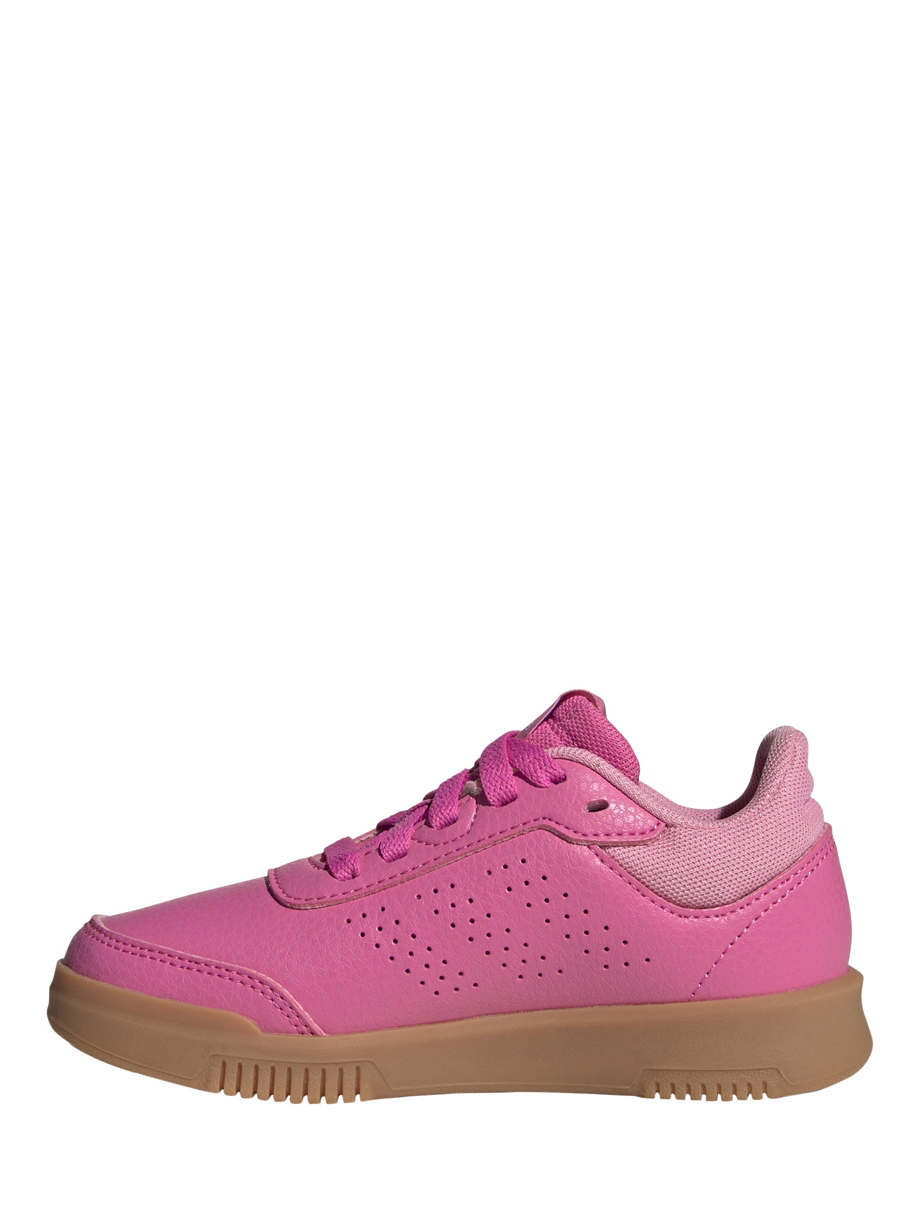 Product image 5 of 5, which shows adidas Kids' Tensaur Sports Lace-Up Trainers, Magenta/White, 3