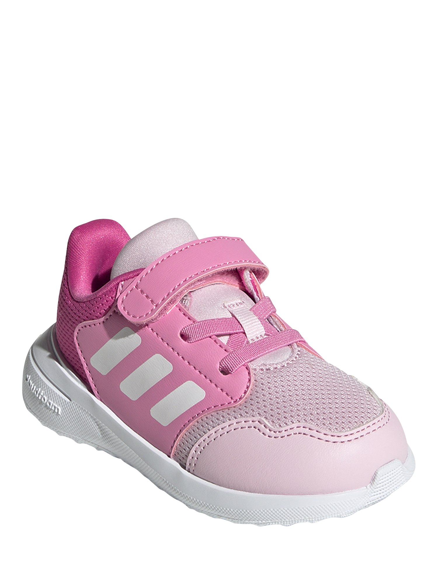 Product image 2 of 5, which shows adidas Kids' Tensaur Run Trainers, Pink/White, 3 Jnr