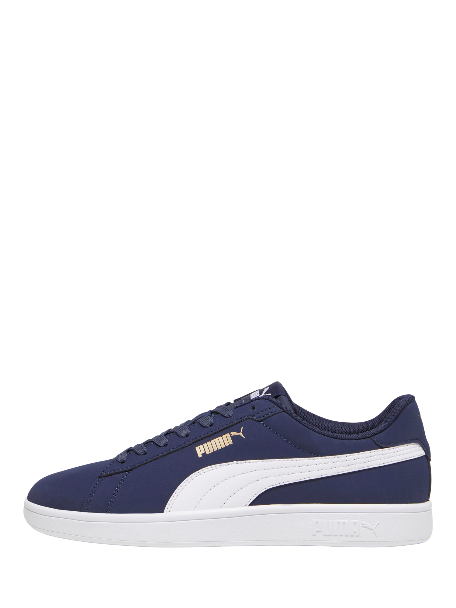 Product image 4 of 6, which shows PUMA Smash 3.0 Suede Lace Up Trainers, Navy, 7