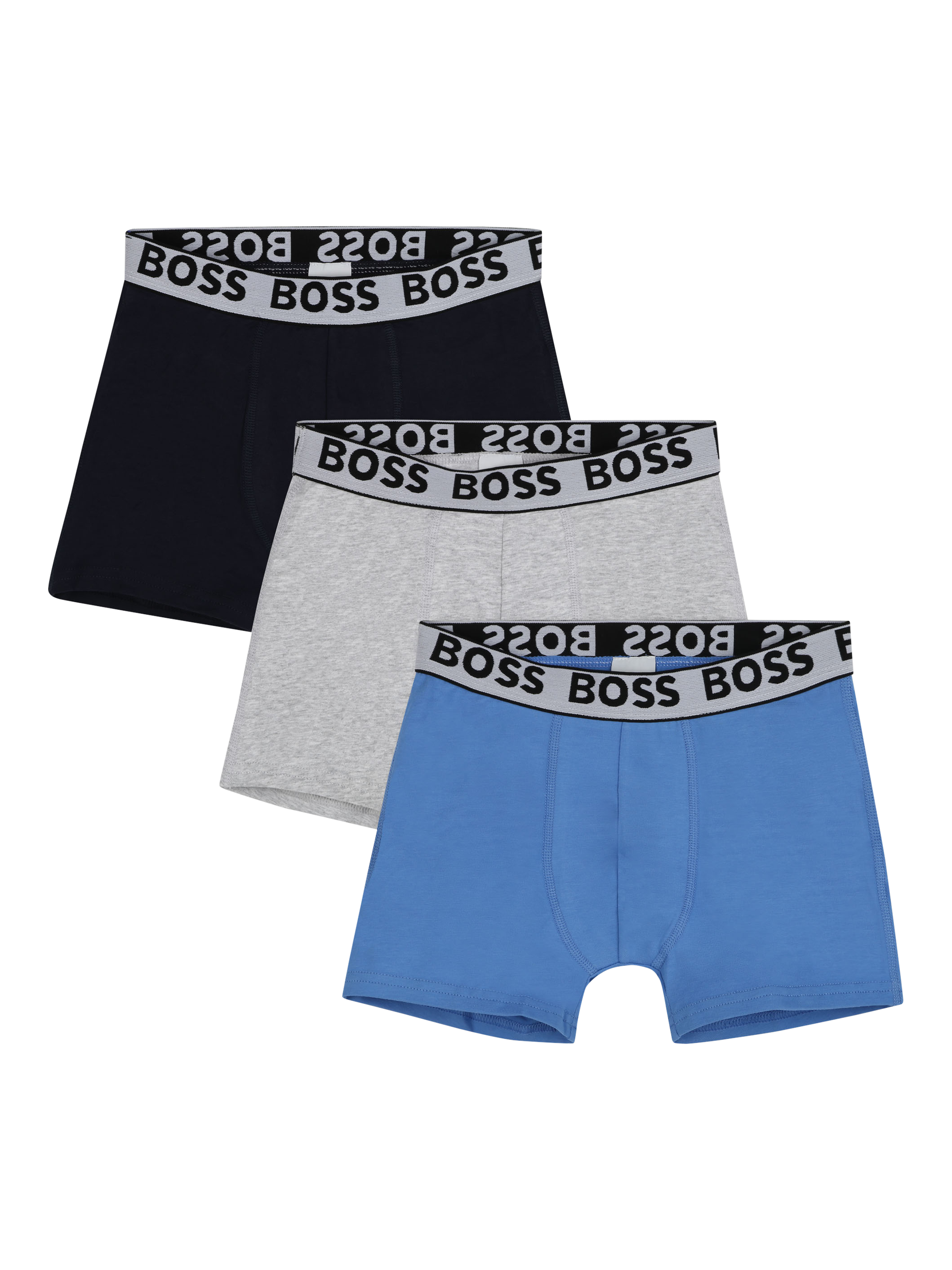 HUGO BOSS Kids' Boxer Shorts, Navy/Multi